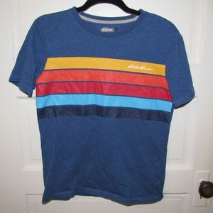 Boys Eddie Bauer Striped Sunset Tee